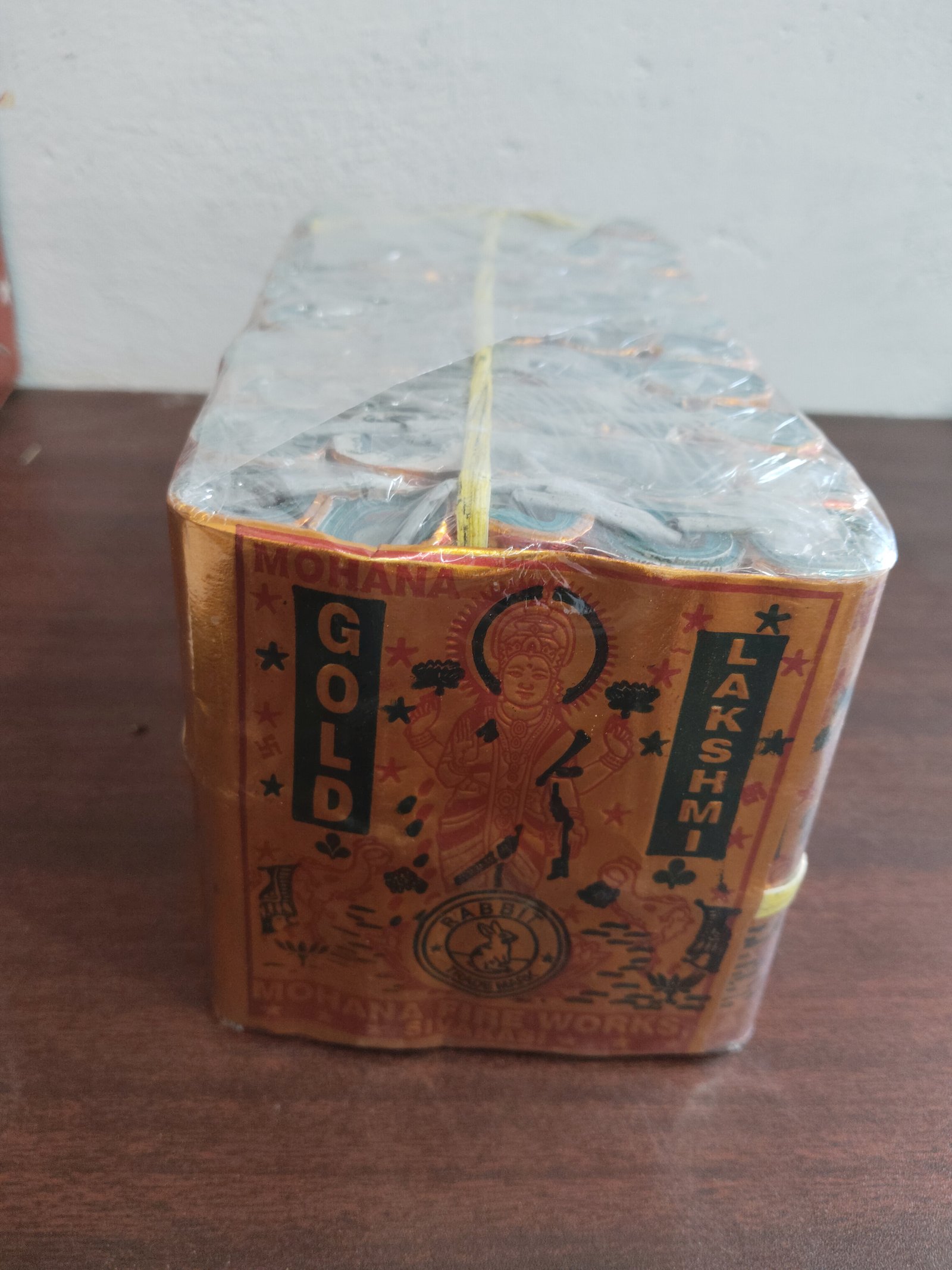 4" inch laxmi gold