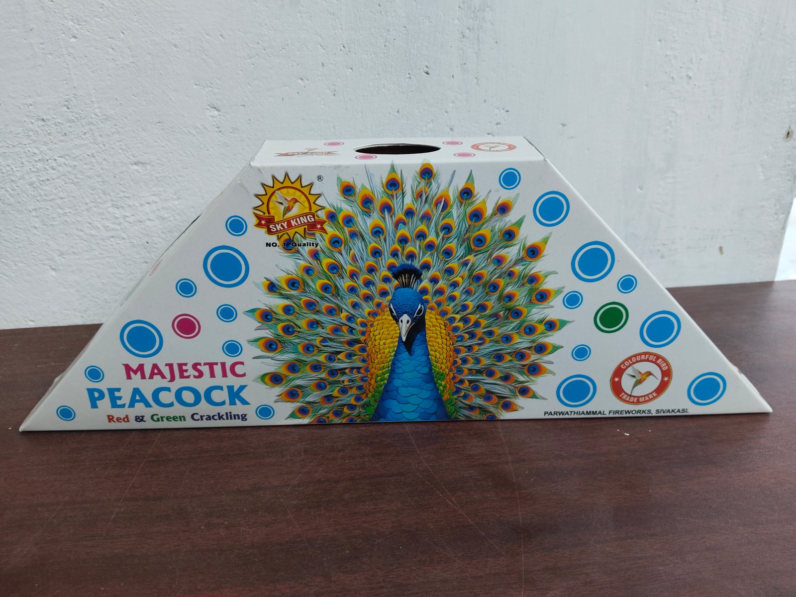Sky King Peacock Mix 3 face